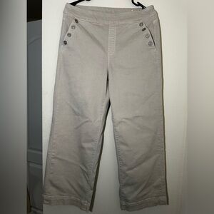 Chico's Light Gray Chinos